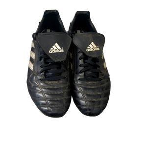 Mens/Woman's Adidas Soccer Cleats/Shoes- Black And White Size 8.5